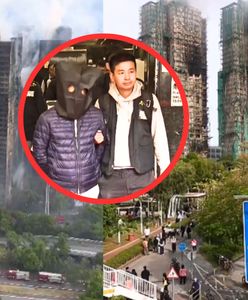 Pożar w Hongkongu. Nowe nagrania po tragedii i pierwsze zatrzymania