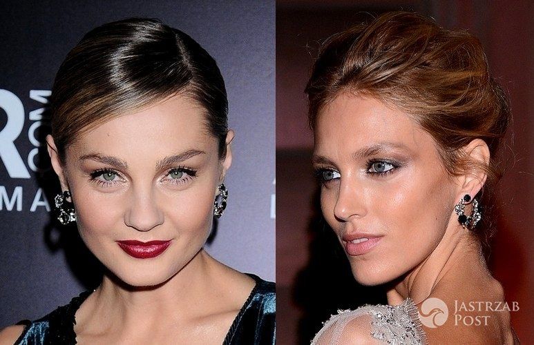 Małgorzata Socha i Anja Rubik w kolczykach Apart