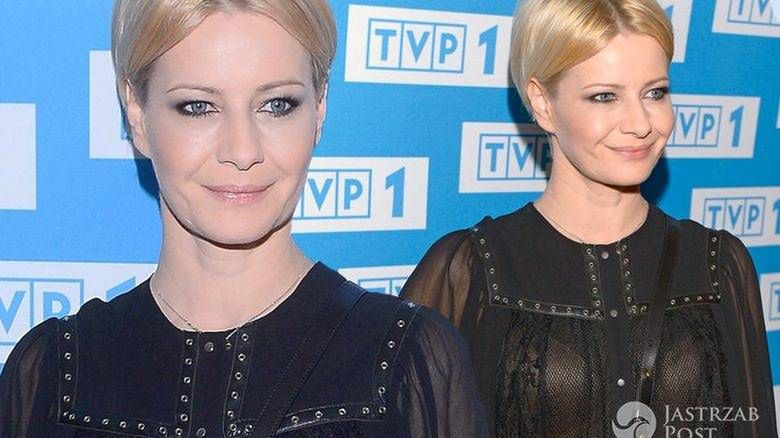 Małgorzata Kożuchowska, pokaz prasowy spektaklu "Ich czworo" (fot. ONS, AKPA)