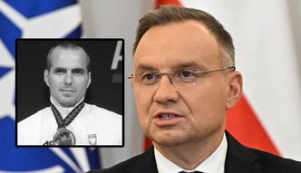 Prezydent zareagował na śmierć Michała Dąbrowskiego. Wpis krótko przed północą