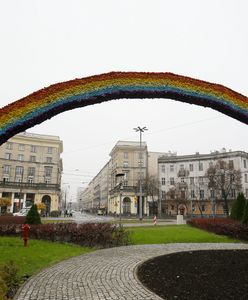 Warszawa. Tęcza znów na placu Zbawiciela. Znamy powód