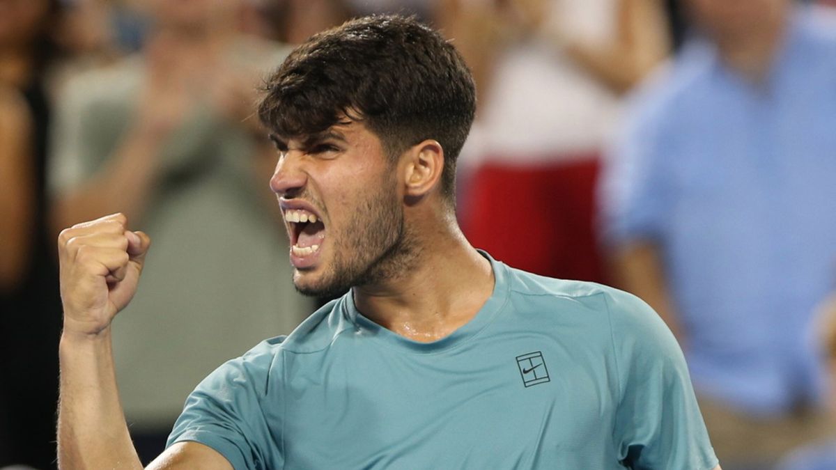 PAP/EPA / MARK LYONS / Na zdjęciu: Carlos Alcaraz