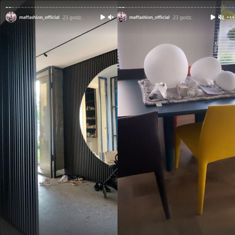 Maffashion oprowadza fanów do wnętrzach noweg domu