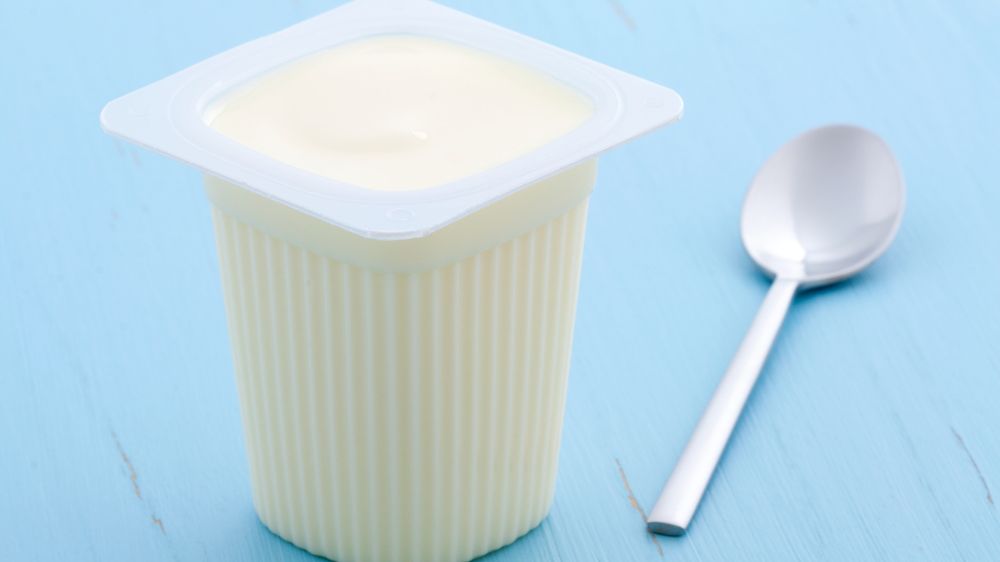 Jogurt waniliowy/cytrynowy bez zawartości tłuszczu z witaminą D i niskokalorycznym słodzikiem