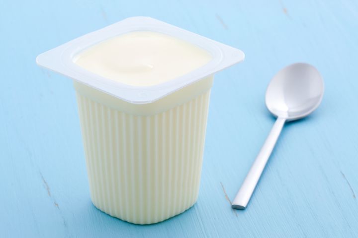 Jogurt waniliowy/cytrynowy bez zawartości tłuszczu z witaminą D i niskokalorycznym słodzikiem