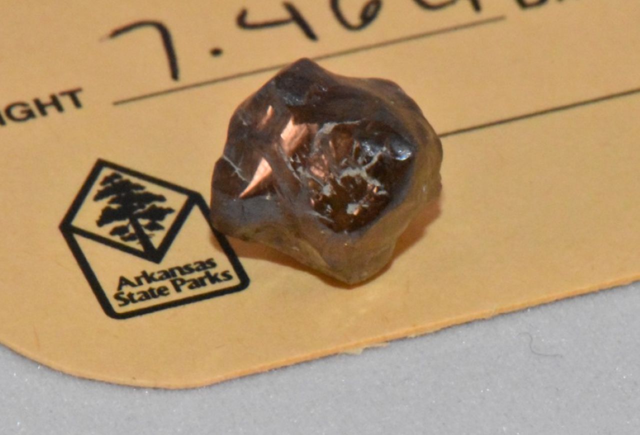 Diamond found in Arkansas State Park