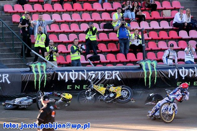 Podczas Grand Prix w Finlandii przygotowanie toru pozostawiało wiele do życzenia