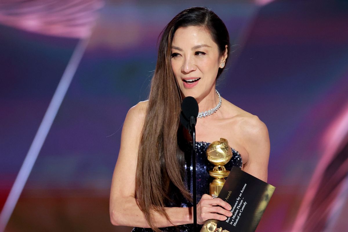 Michelle Yeoh triumfowała na gali Złotych Globów