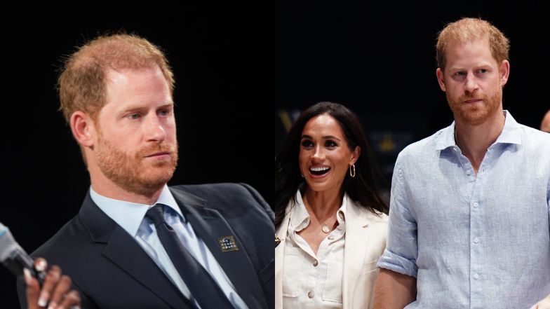 Harry i Meghan oddalają się od siebie? 
