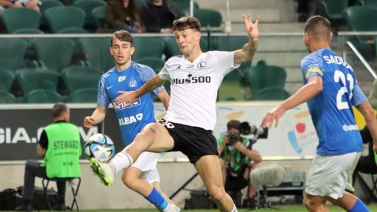 WP SportoweFakty / Mateusz Czarnecki / Marc Gual w barwach Legii Warszawa