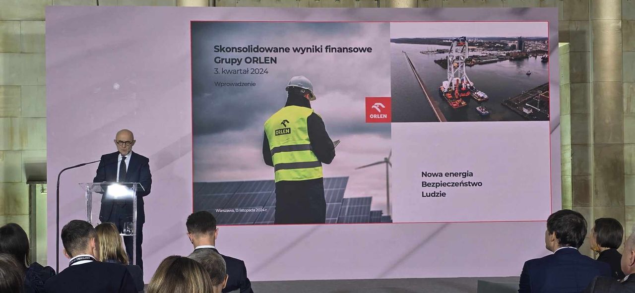 Grupa ORLEN w III kwartale 2024 roku osiągnęła wyniki zbliżone do III kw’23 r. w znacznie gorszych warunkach makroekonomicznych