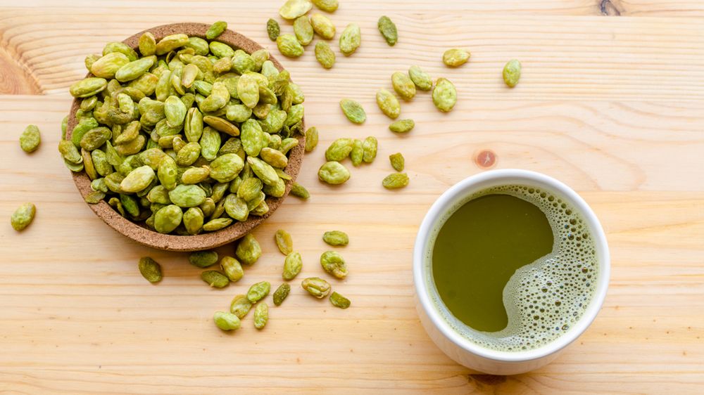 Gotowana wspięga pospolita bez dodatku soli, odsączona (młode ziarna)