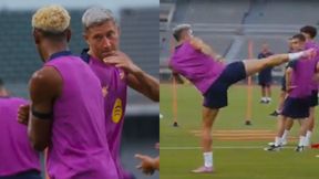 "Bójka" Lewandowskiego i Yamala. Barcelona opublikowała nagranie