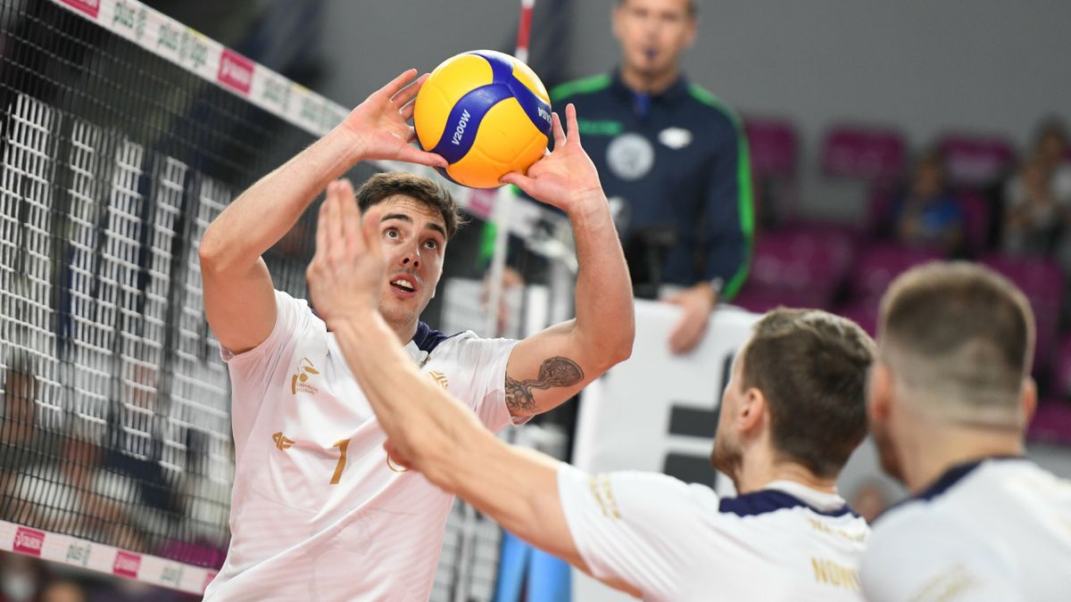 Materiały prasowe / Jakub Ćmi/PlusLiga / Na zdjęciu: Angel Trinidad (wystawiający)