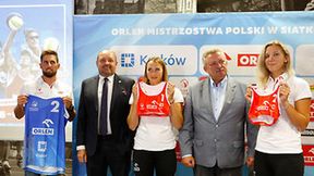 Konferencja prasowa ORLEN Mistrzostw Polski w siatkówce plażowej Kraków 2018 (galeria)