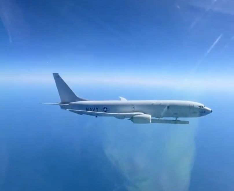 Amerykański P-8 Posejdon nad Morzem Czarnym. Wywołał reakcję Rosjan