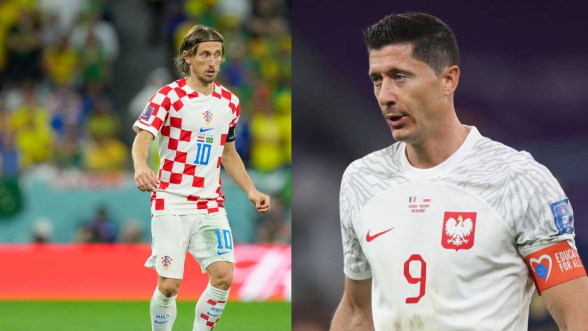 Luka Modrić i Robert Lewandowski