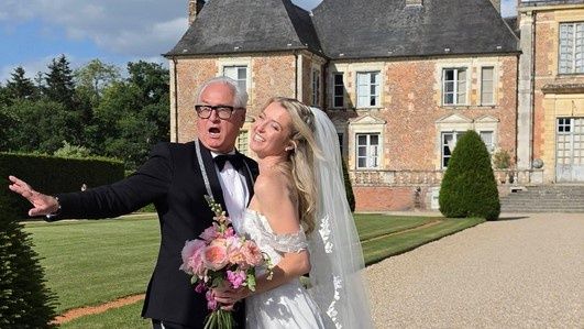 Mariusz Pujszo z córką Natalią. Aktorka wzięła ślub