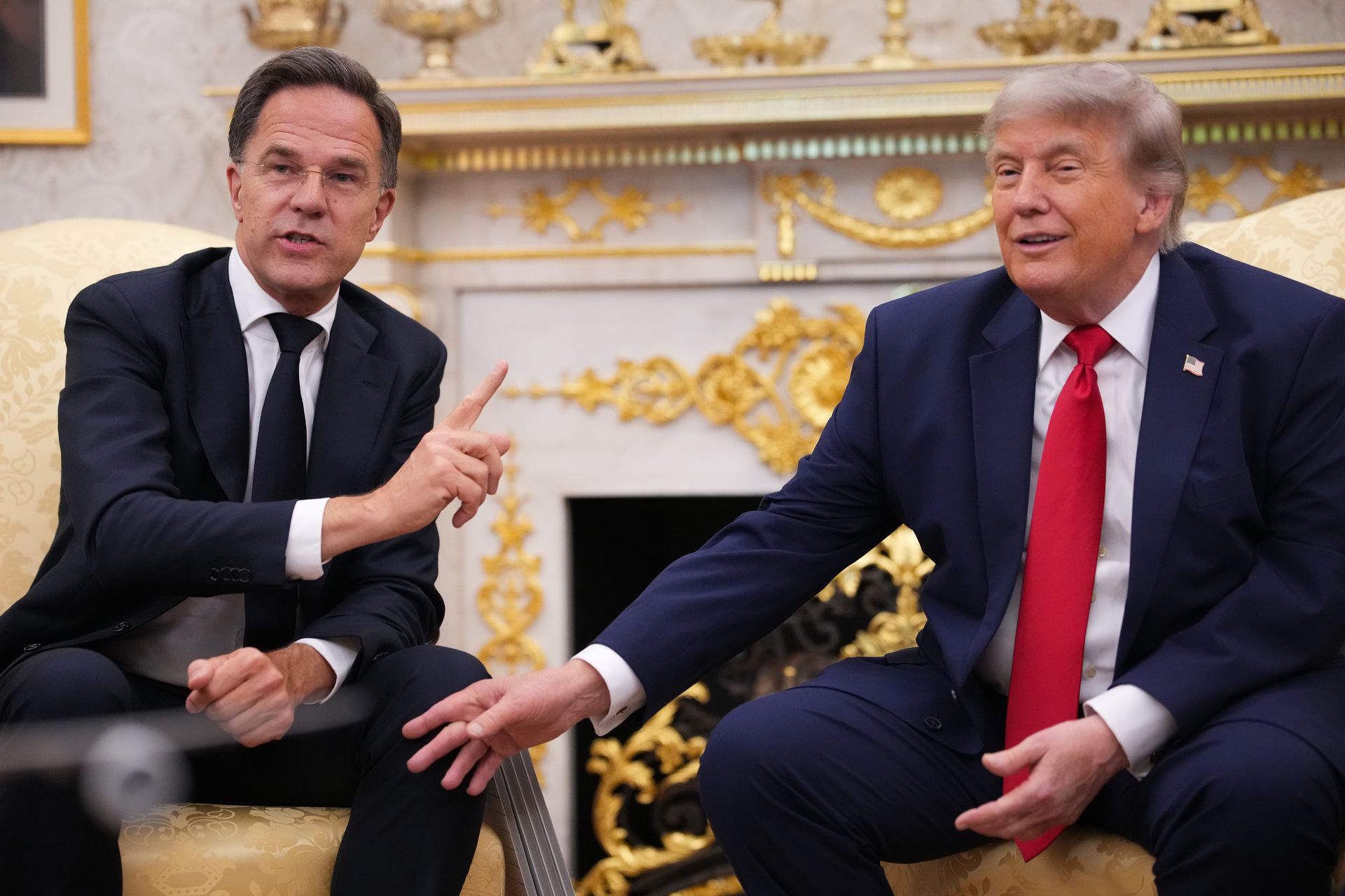 Rutte po spotkaniu z Trumpem: USA obronią Europę w razie ataku