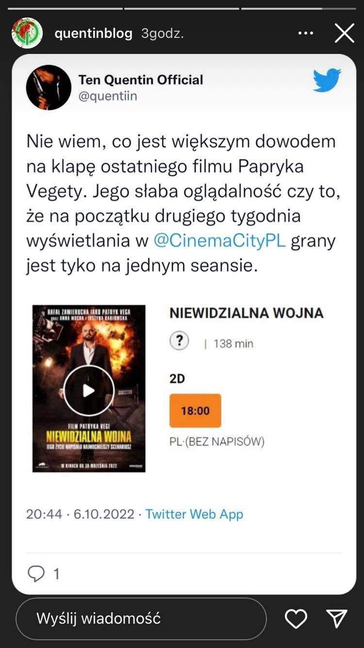 "Niewidzialna wojna" - drugi tydzień