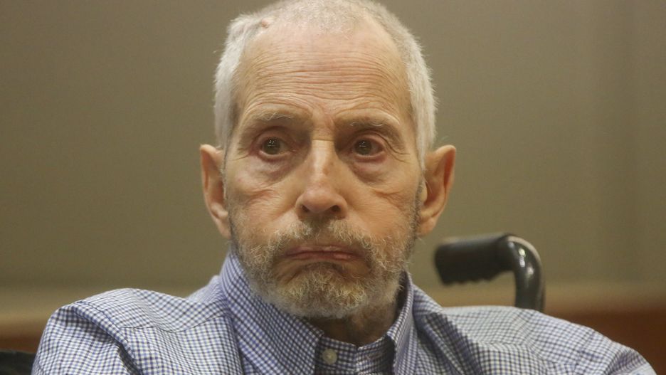 Robert Durst przed sądem.