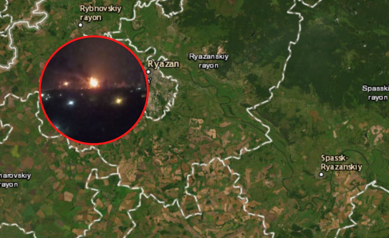 Ukrainian drones strike Russian oil refinery in an overnight operation