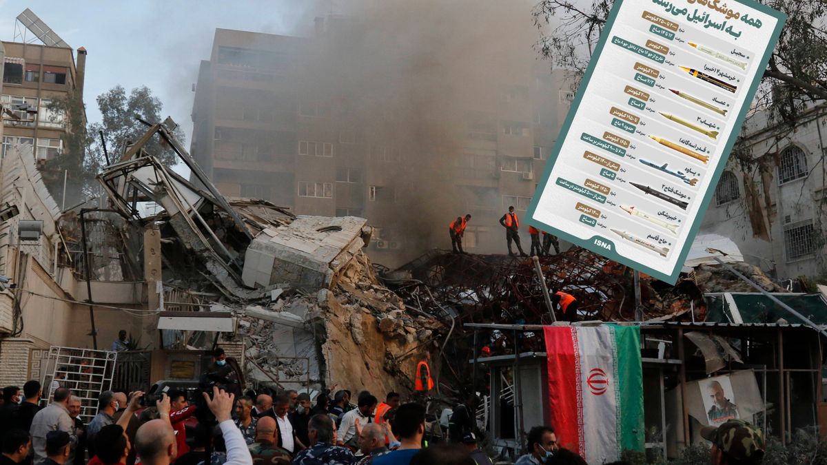 ISNA opublikowała grafikę prezentującą irańskie pociski. Grożą Izraelowi