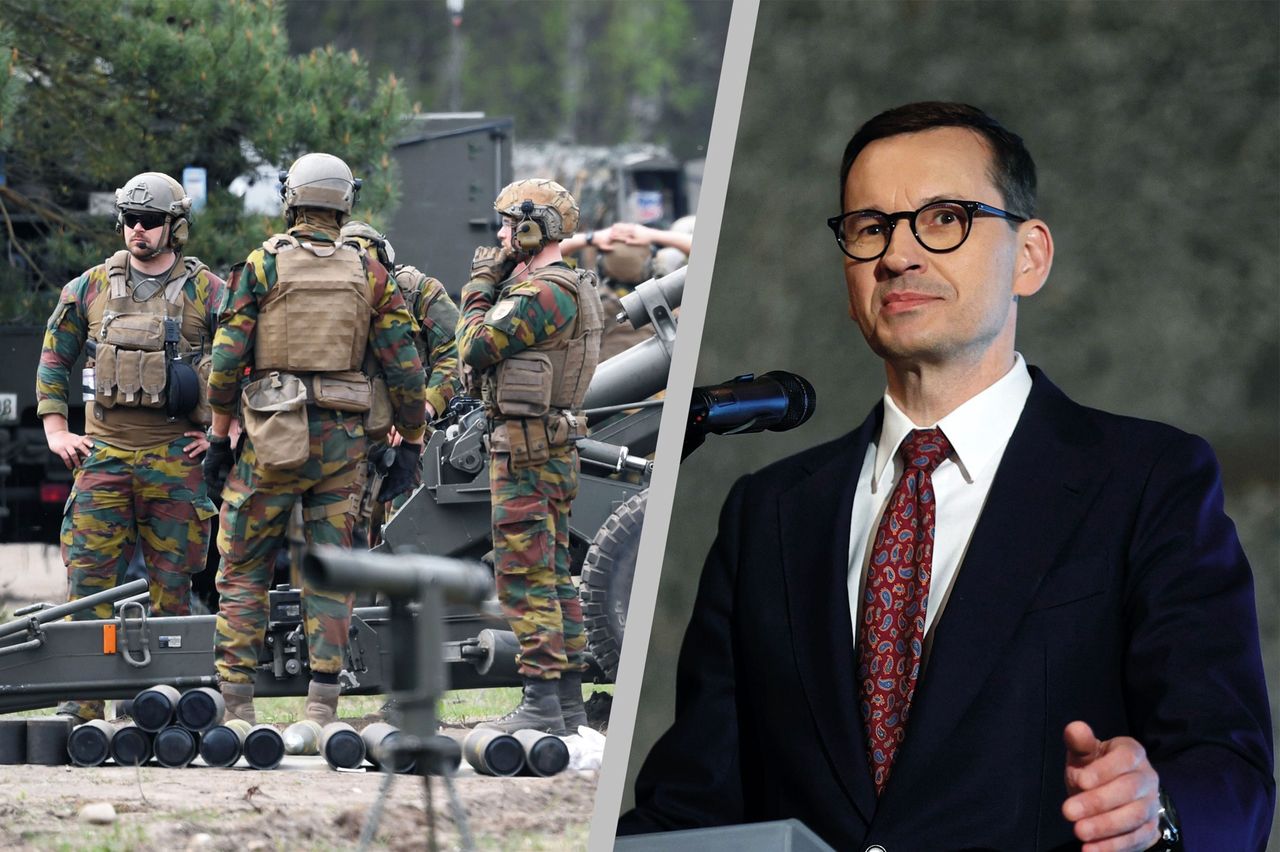 Morawiecki o NATO. Chce stałych oddziałów