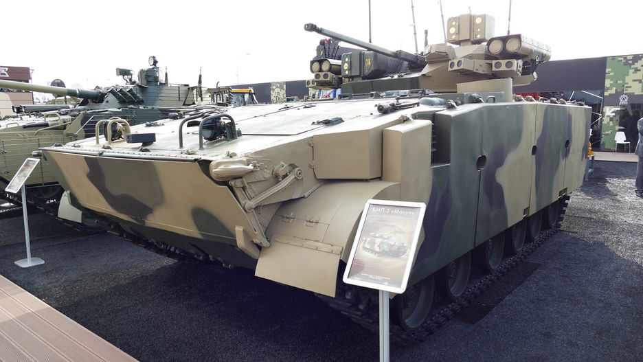 BMP-3 Manul podczas targów Armija-2020.