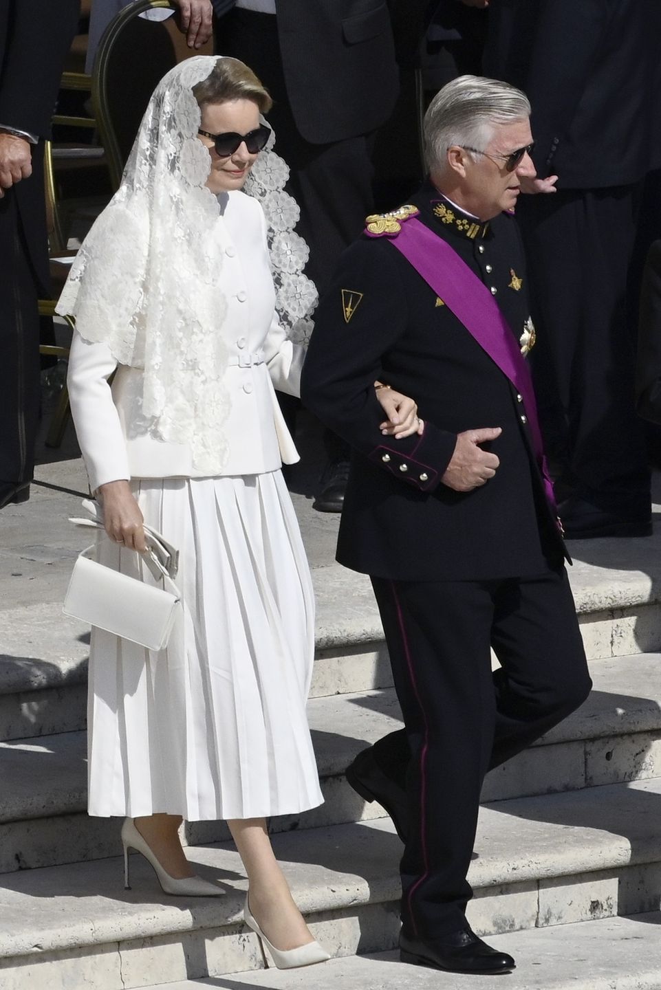 Królowa Mathilde i król Philippe 