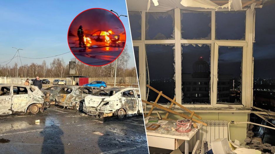 Atak dronów na Rosję 