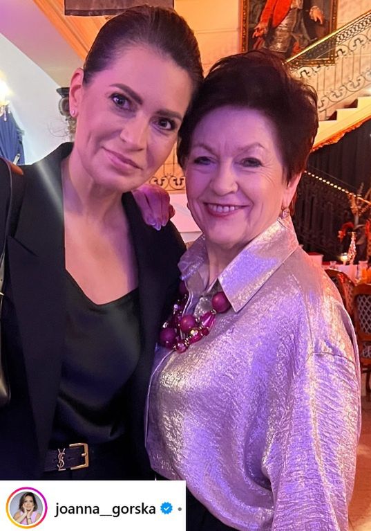 Joanna Górska z mamą