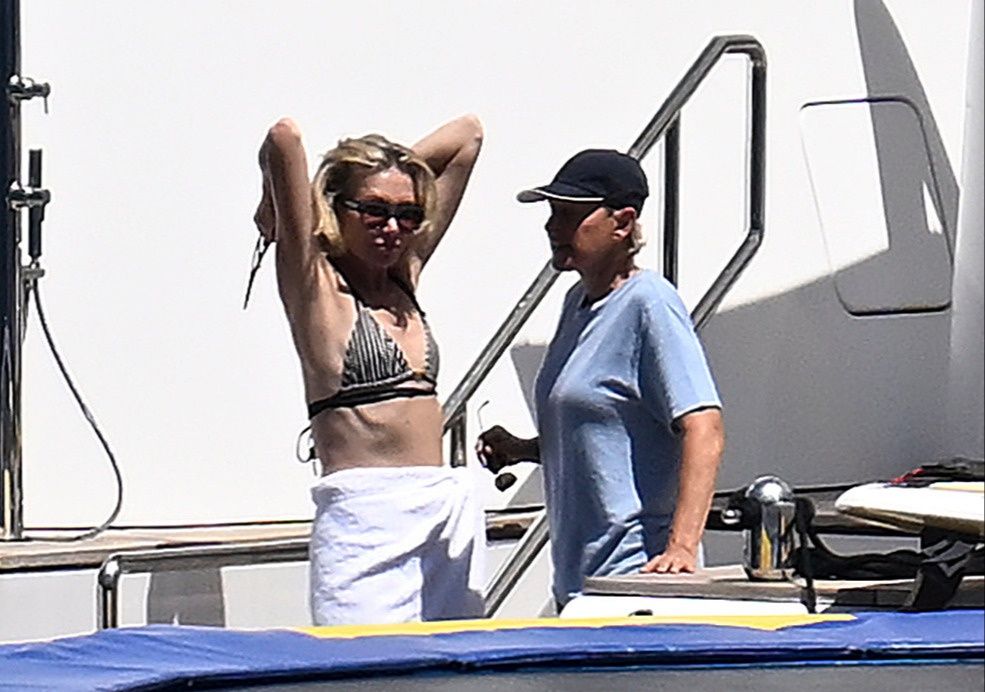 Ellen Degeneres przyłapana z żoną na pokładzie jachtu