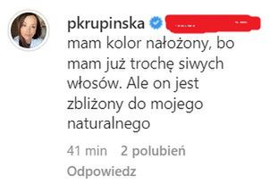 Paulina Krupińska o włosach
