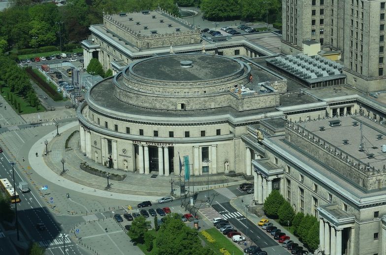 "Ofiarą" afery reprywatyzacyjnej padła m.in. działka przy Sali Kongresowej