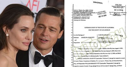 Angelina i Brad podpisali dokumenty o opiece nad dziećmi! BRAD MUSI SIĘ BADAĆ NA OBECNOŚĆ NARKOTYKÓW...