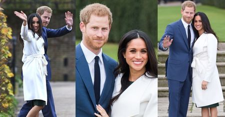 Meghan Markle chwali się pierścionkiem zaręczynowym. Zrobiono go z diamentów Diany! (ZDJĘCIA)