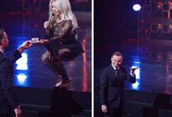 Sieć huczy o tym, jak Doda wręczyła prezydentowi kawałek tortu na gali "Super Expressu"