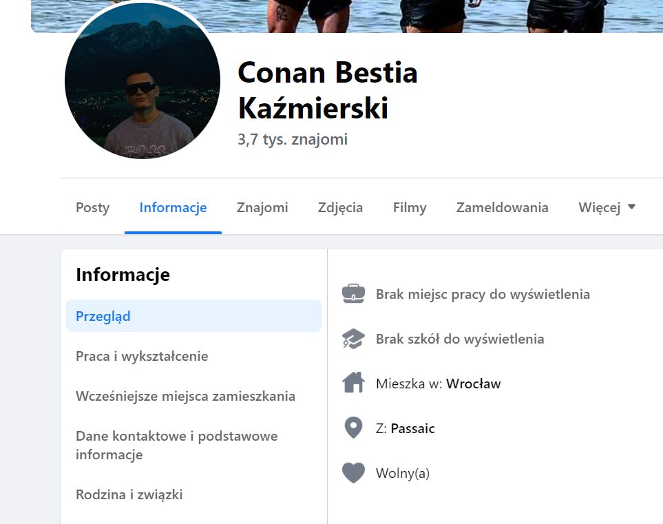 Conan Kaźmierski rozstał się z partnerką?