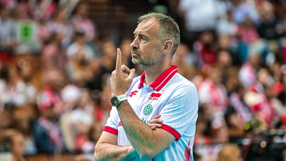 Materiały prasowe / PZPS / Nikola Grbić, trener reprezentacji Polski