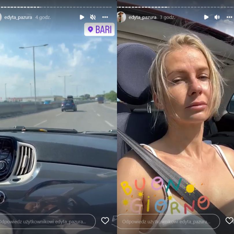 Edyta i Cezary Pazurowie relaksują się na wakacjach we Włoszech