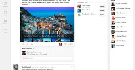 Nowe Google+. Będzie przejrzyście, prosto i funkcjonalnie