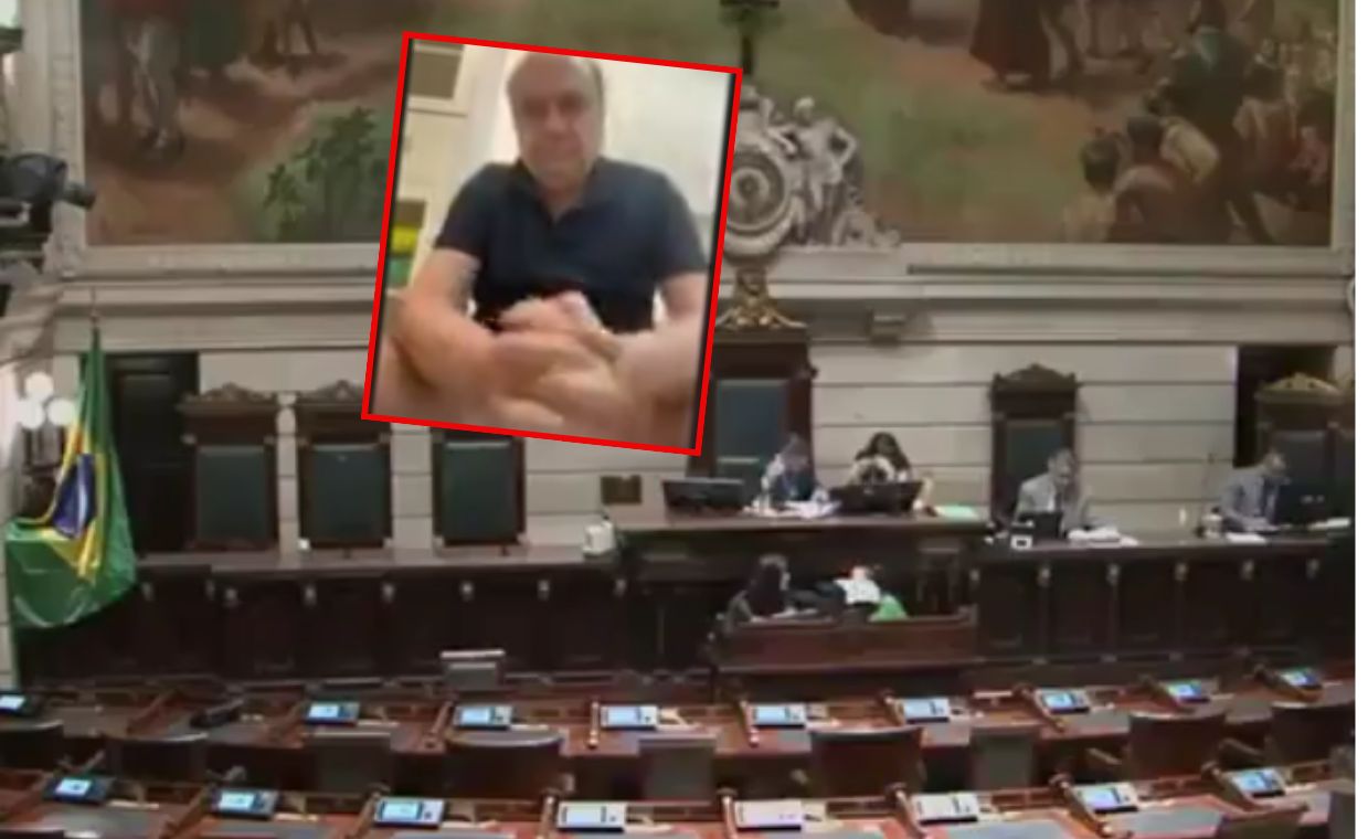 Rio's Councilman caught on camera in the bathroom during virtual vote