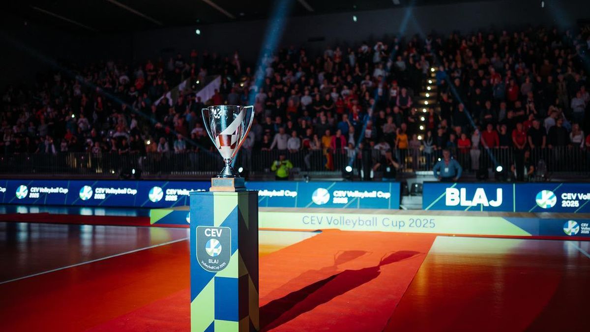 Materiały prasowe / CEV / Trofeum za zwycięstwo w Pucharze CEV