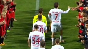 Tak uhonorowali zawodników Wisły. Ładny gest Polonii