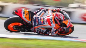 MotoGP: Marc Marquez najszybszy w porannym treningu. Groźny upadek Danilo Petrucciego