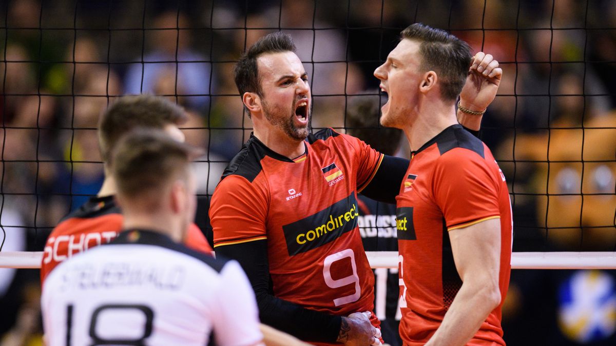 Materiały prasowe / CEV / Na zdjęciu: reprezentacja Niemiec siatkarzy