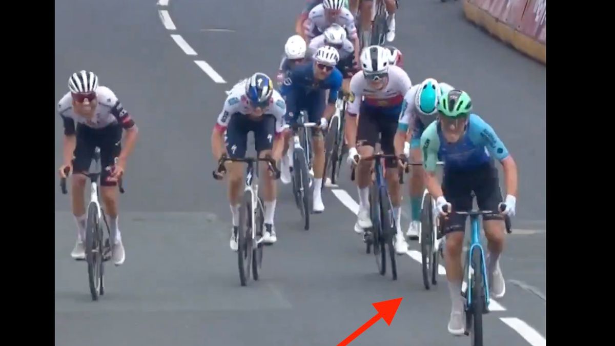 Twitter / Eurosport Polska / Finisz 2. etapu Tour de Pologne