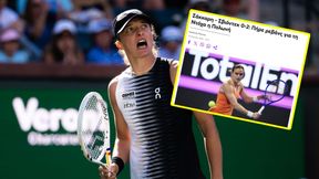 Zagraniczne media reagują po meczu Świątek. Przewija się jedno słowo