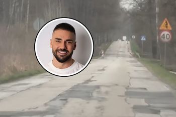 Na tej drodze zginął Litewka. 10 lat prosili o remont. "Ulica Wstydu"